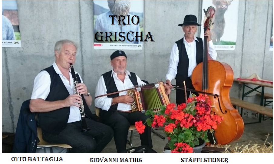 65plus: Mittagessen mit Trio Grischa