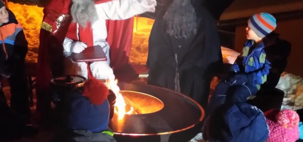 St. Nikolaus kommt auf Besuch