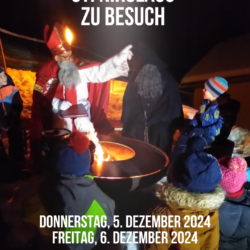 St. Nikolaus kommt auf Besuch