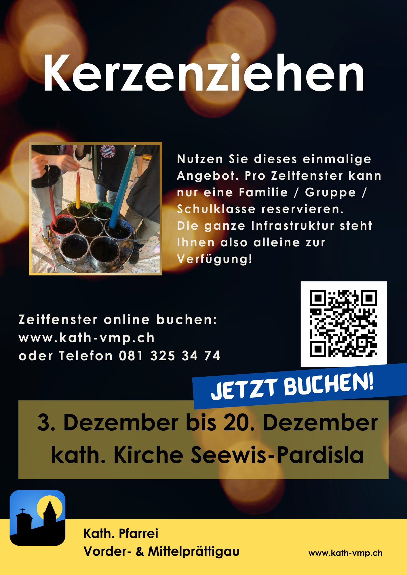 Kerzenziehen – Jetzt Termin buchen