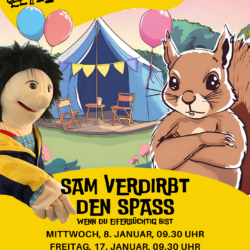 Kleinkindergottesdienst: Sam verdirbt den Spass