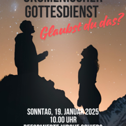 Gottesdienst zur Gebetswoche Einheit der Christen