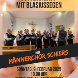 Männerchor Schiers und Blasius-Segen