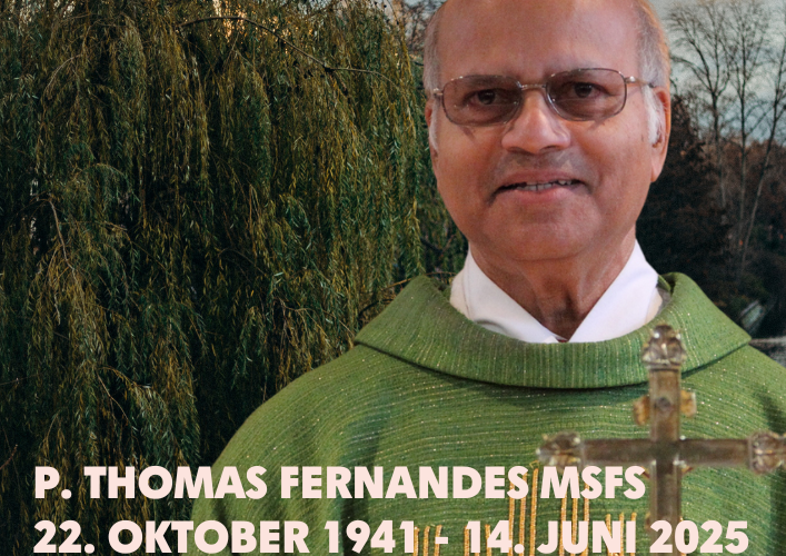 In Gedenken an Pater Thomas Fernandes MSFS
