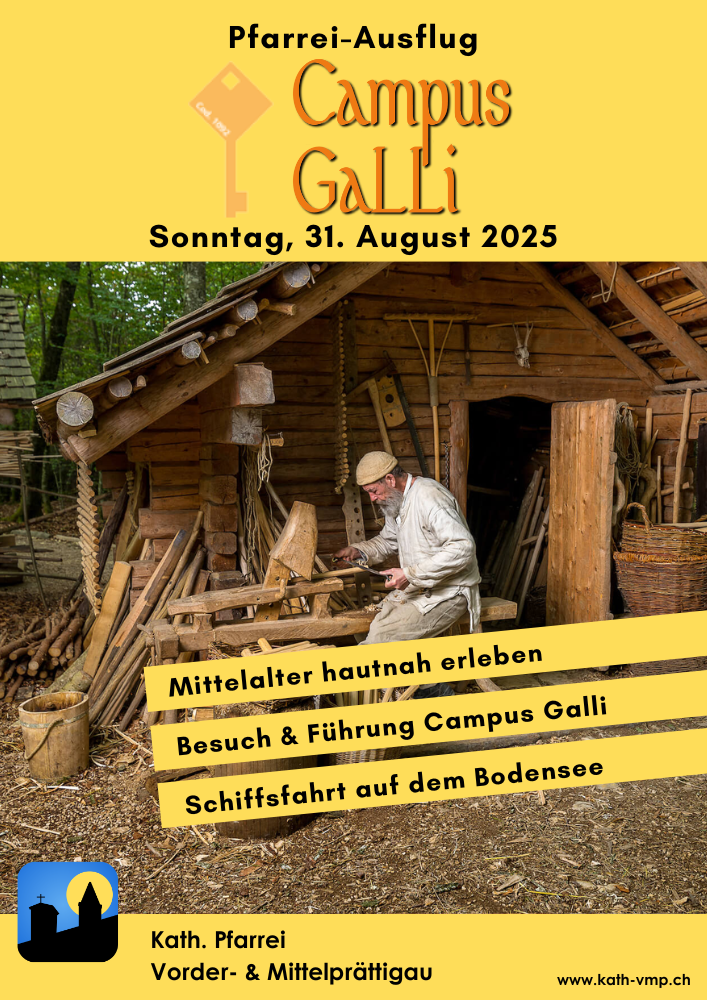 Pfarreiausflug: Campus Galli