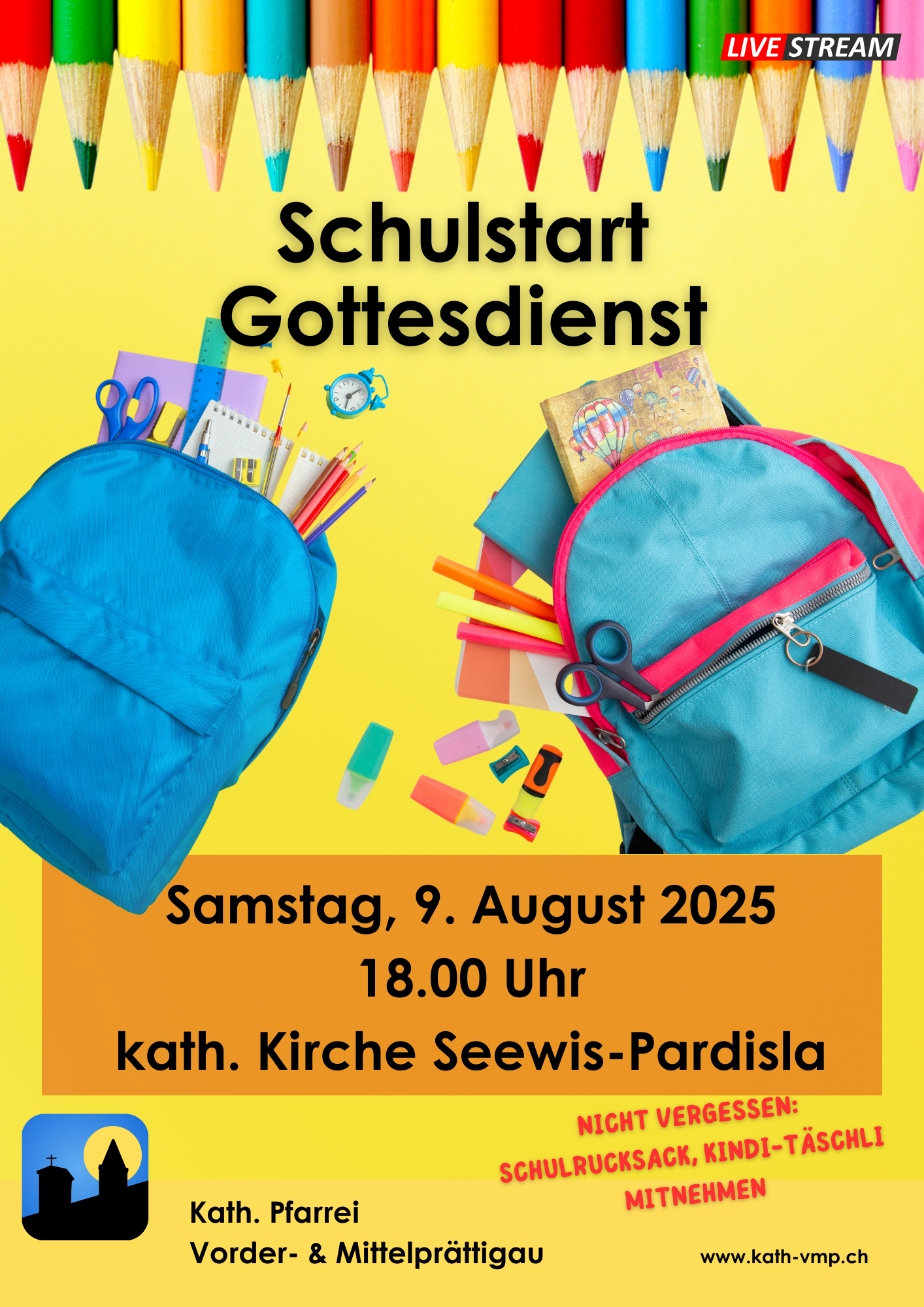 Schulstart-Gottesdienst