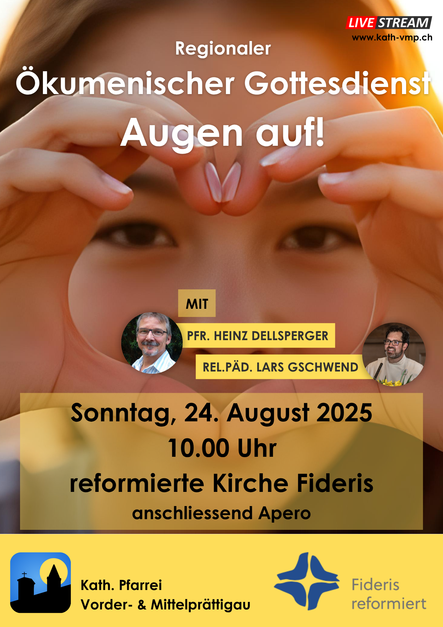 „Augen auf!“ – Gottesdienst in Fideris