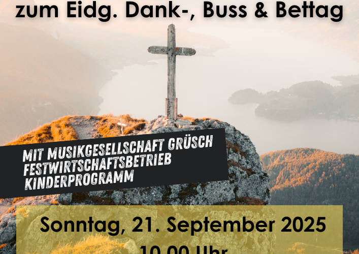 Ökumenischer Gottesdienst zum Dank-, Buss- und Bettag