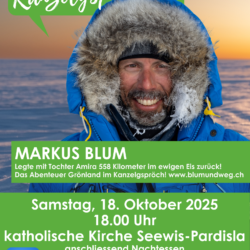 Kanzelgspröch: Markus Blum erzählt von seiner Grönland-Expedition