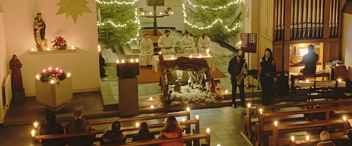 Gottesdienst in der Heiligen Nacht