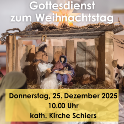 Ökumenischer Gottesdienst am Weihnachtstag