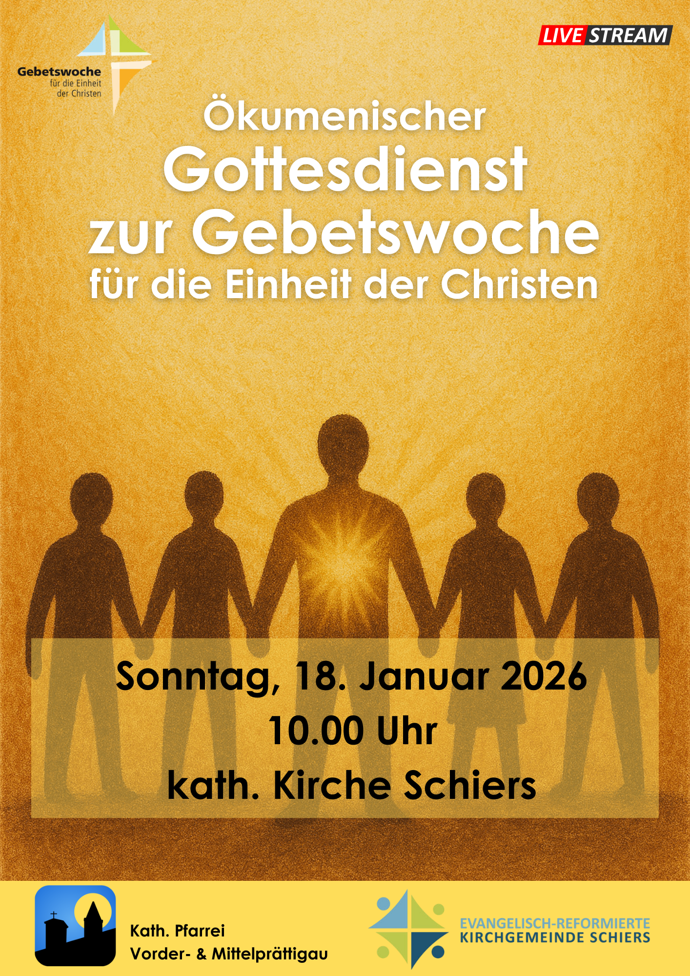 Gottesdienst zur Gebetswoche zur Einheit der Christen
