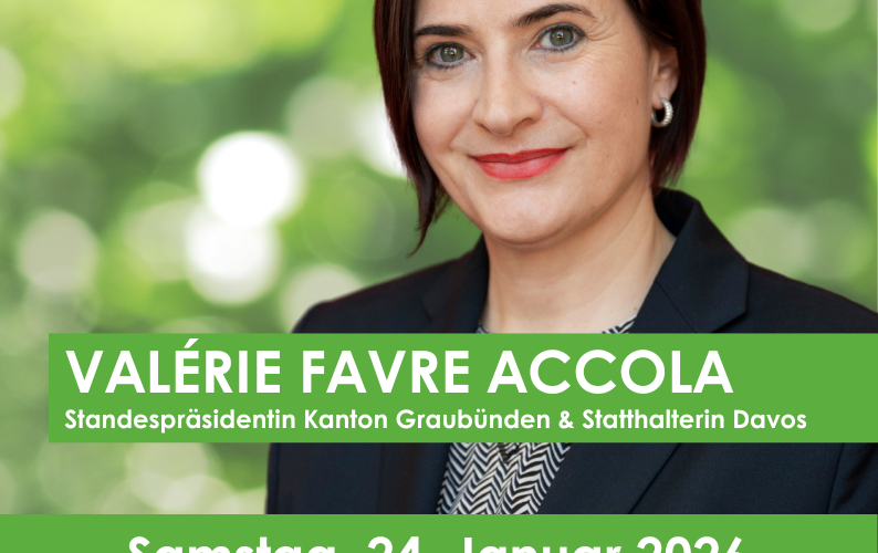 Kanzelgspröch mit Valérie Favre Accola