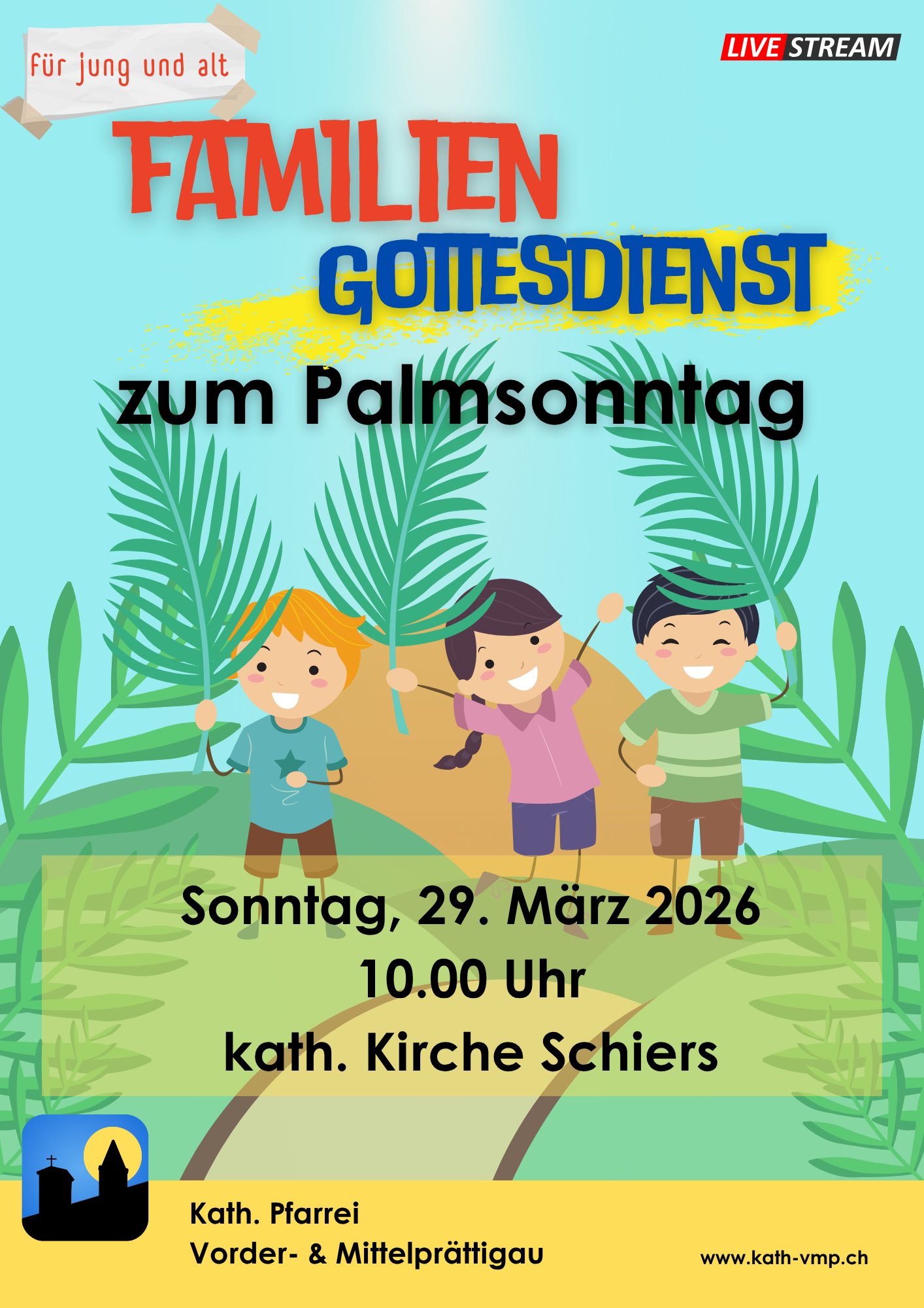 Familiengottesdienst zum Palmsonntag