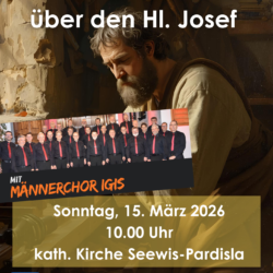 Gottesdienst mit Männerchor Igis