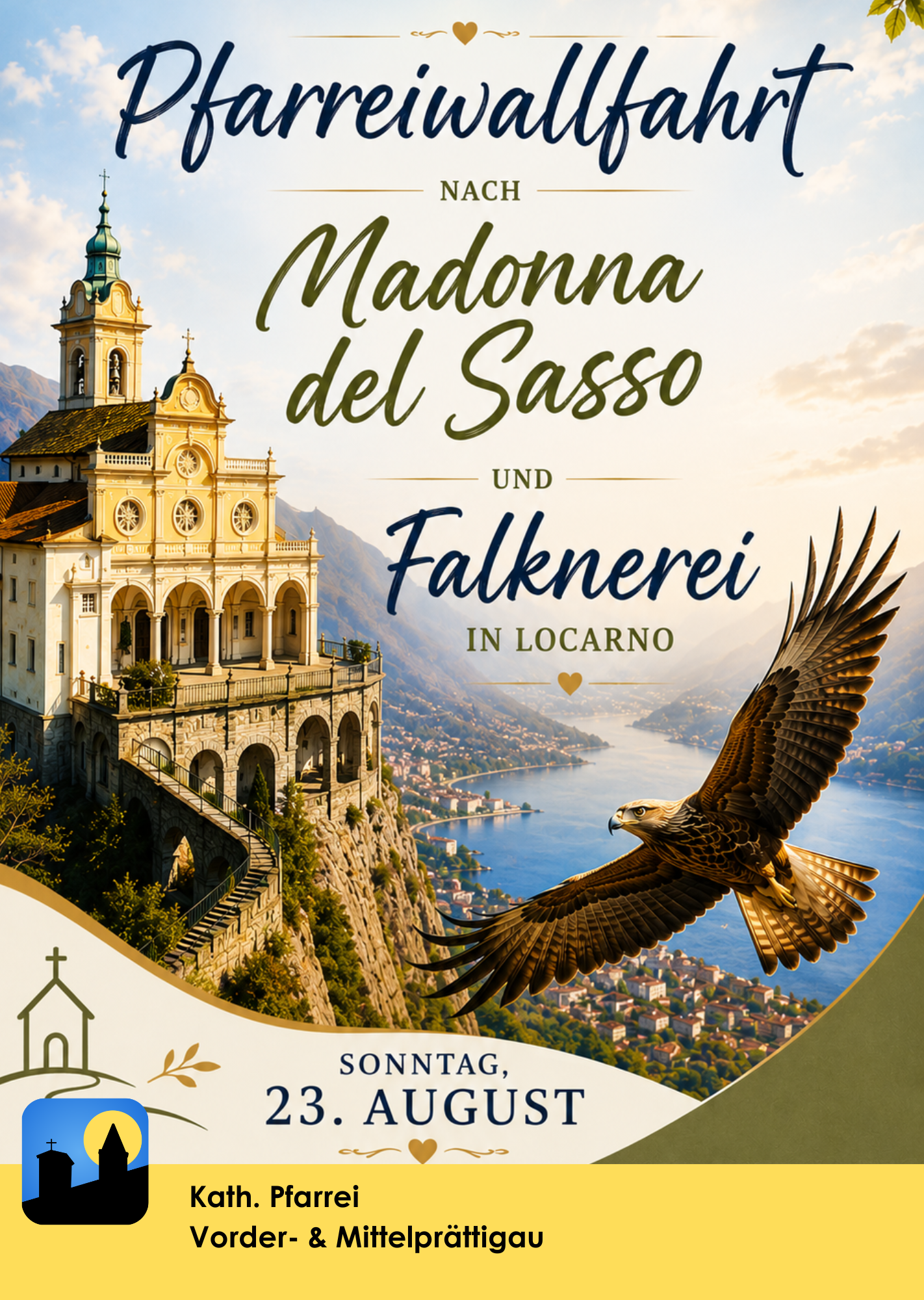 Pfarreiwallfahrt nach Madonna del Sasso