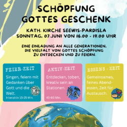 Kirche kunterbunt: "Schöpfung - Gottes Geschenk"