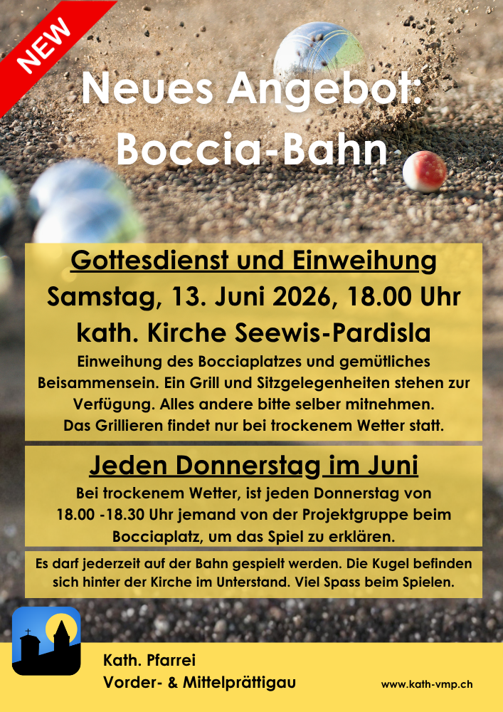 Einweihung Boccia-Bahn und Spielmöglichkeiten Einweihung Boccia-Bahn und Spielmöglichkeiten